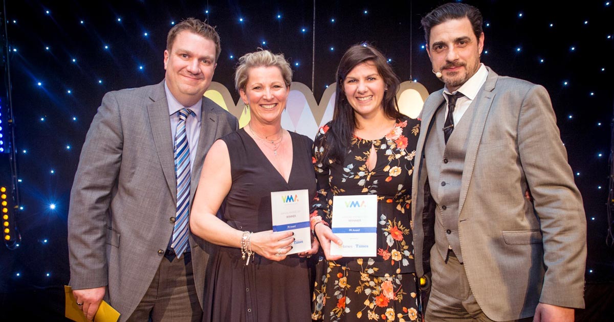 Winner of the PR Award.