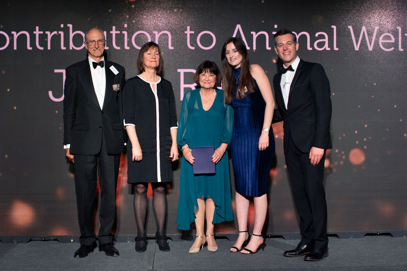 Outstanding Contribution to Animal Welfare Award.