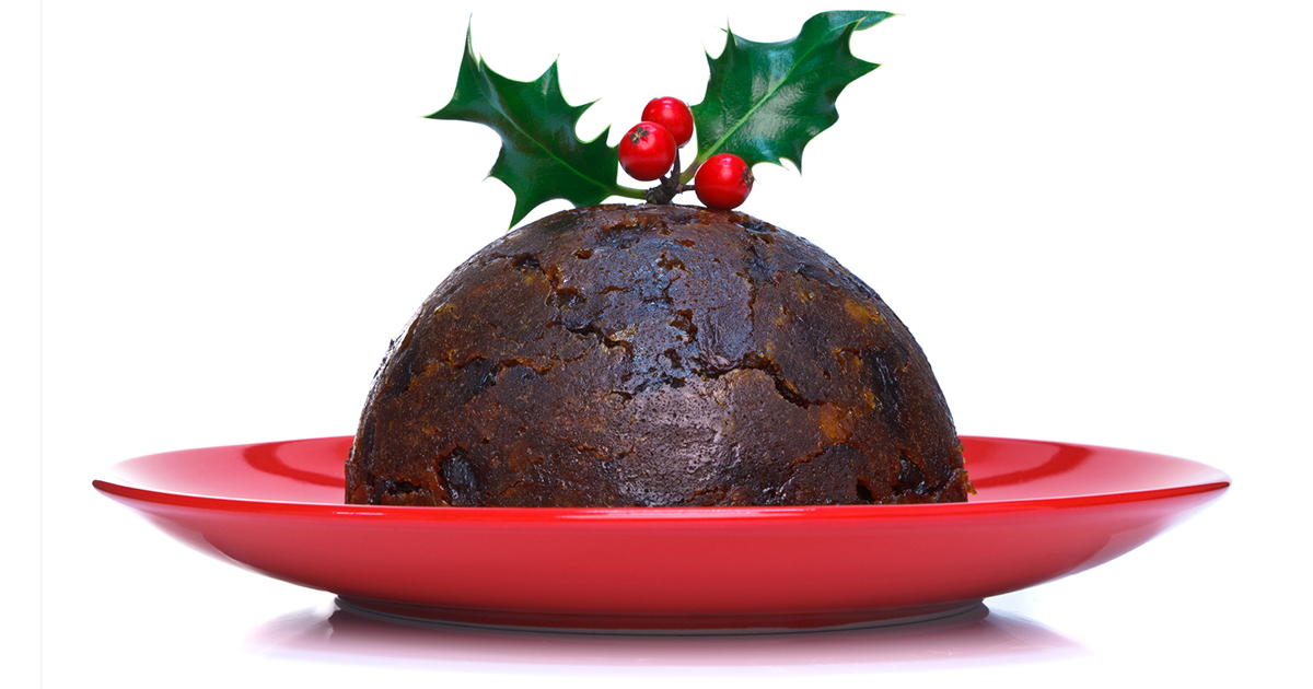 Christmas pudding.