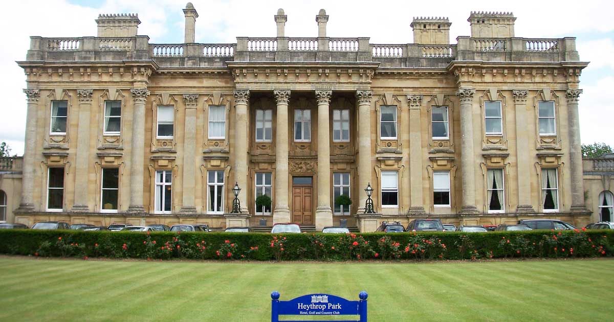 Heythrop Park Resort. Image: Panoramio / Wikimedia Commons