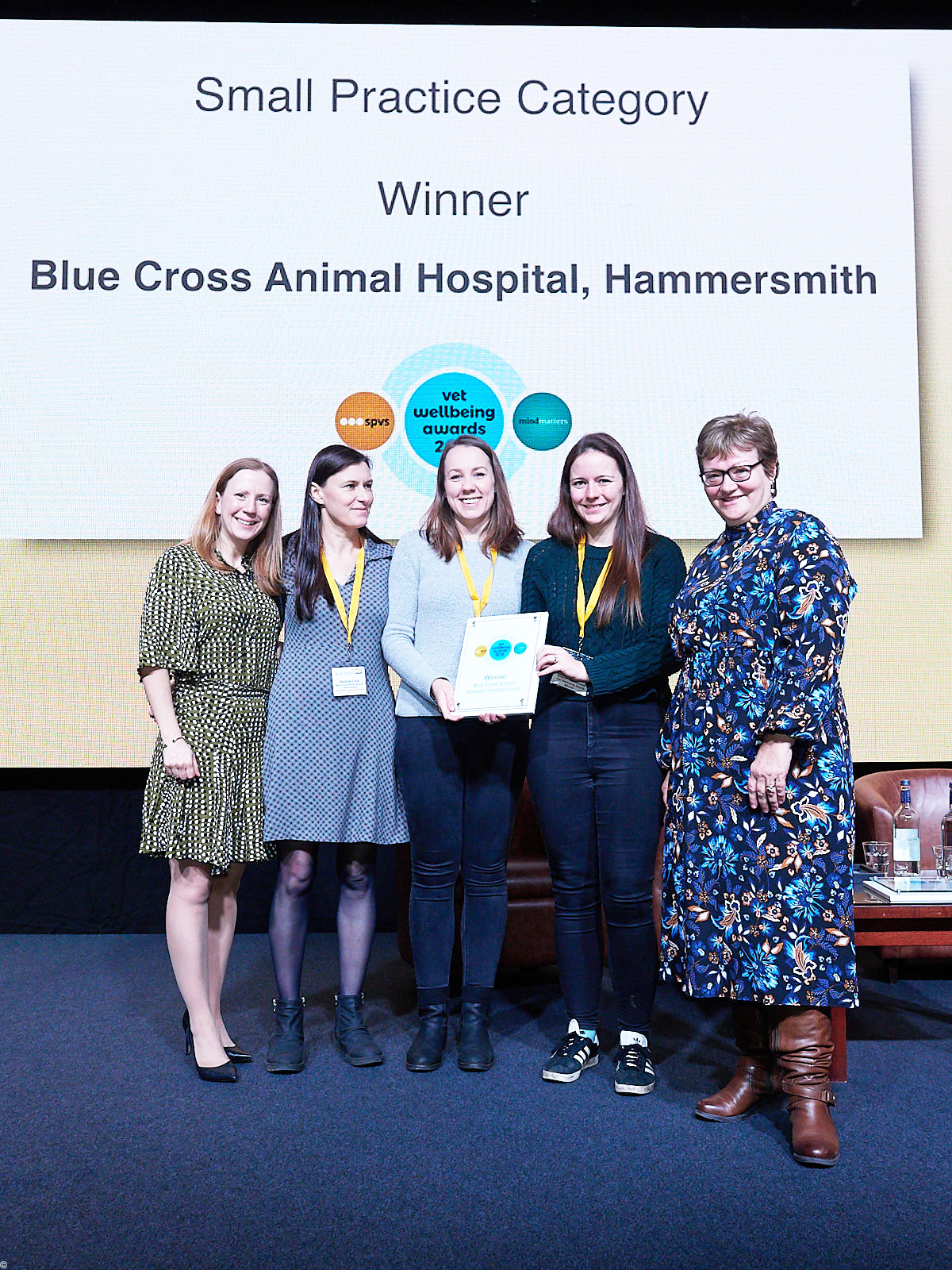 Small practice category: Blue Cross Animal Hospital, Hammersmith.