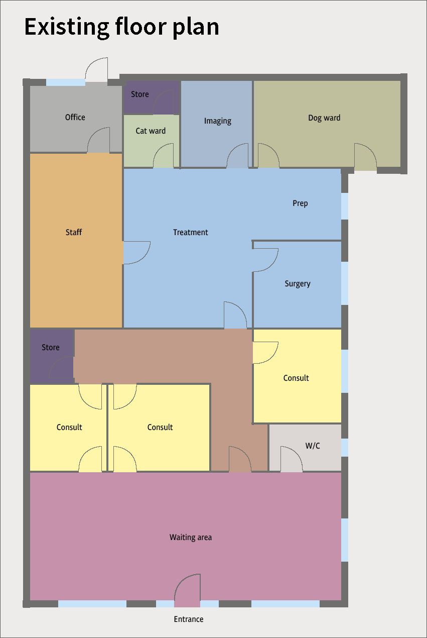 Barossa Vets new floor plan