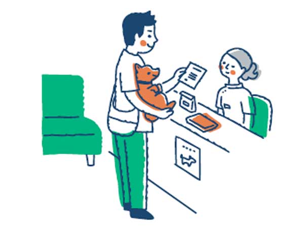client in reception graphic Image: iStock / hisa nishiya