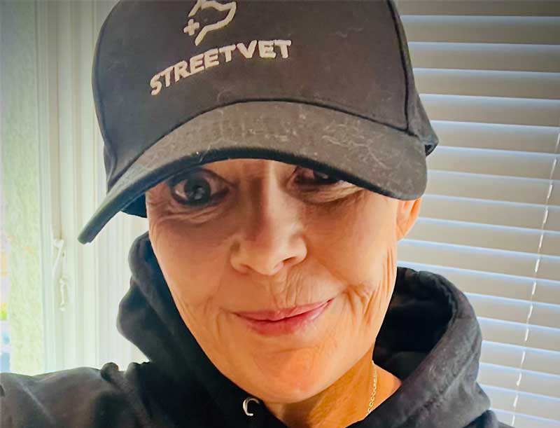 “The work StreetVet does is absolutely vital," says Gail Porter.