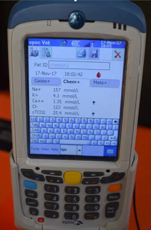 Modern point-of-care blood analysers such as this device provide invaluable information to assess acid base status.