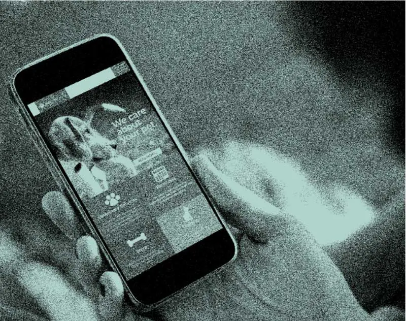 A concept VBJ shot of someone on their phone. Image: milindri / iStock